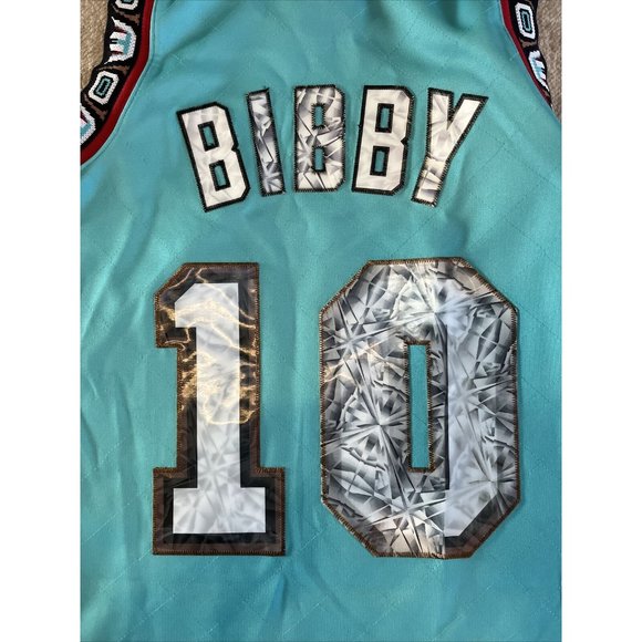 75th Anniversary Mitchell and Ness Mike Bibby Vancouver Grizzlies 1998-99 Jersey - Picture 5 of 5